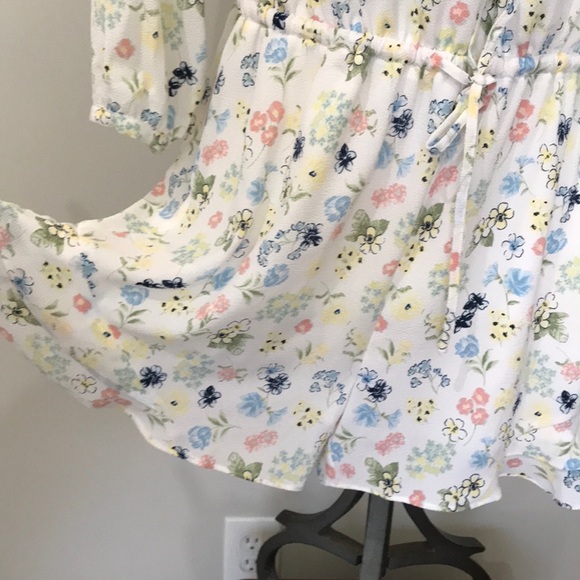 KAARI BLUE - Floral Romper Dress, XS,  NWT $100 - Picture 3 of 7